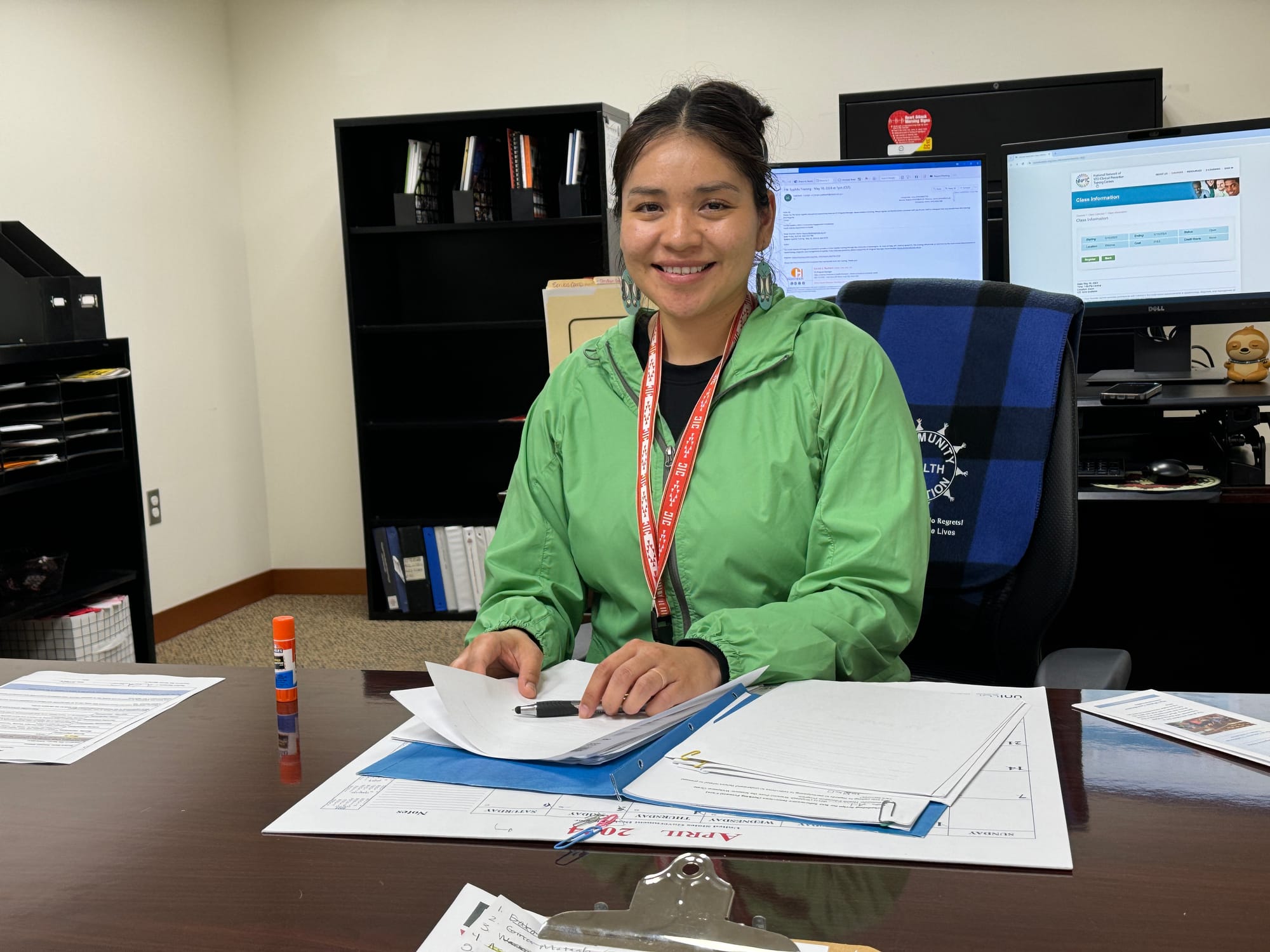 Wahleah Watson is a health education coordinator for the Sisseton-Wahpeton Oyate tribe