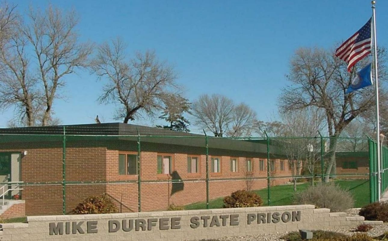 The exterior of the Mike Durfee State Prison