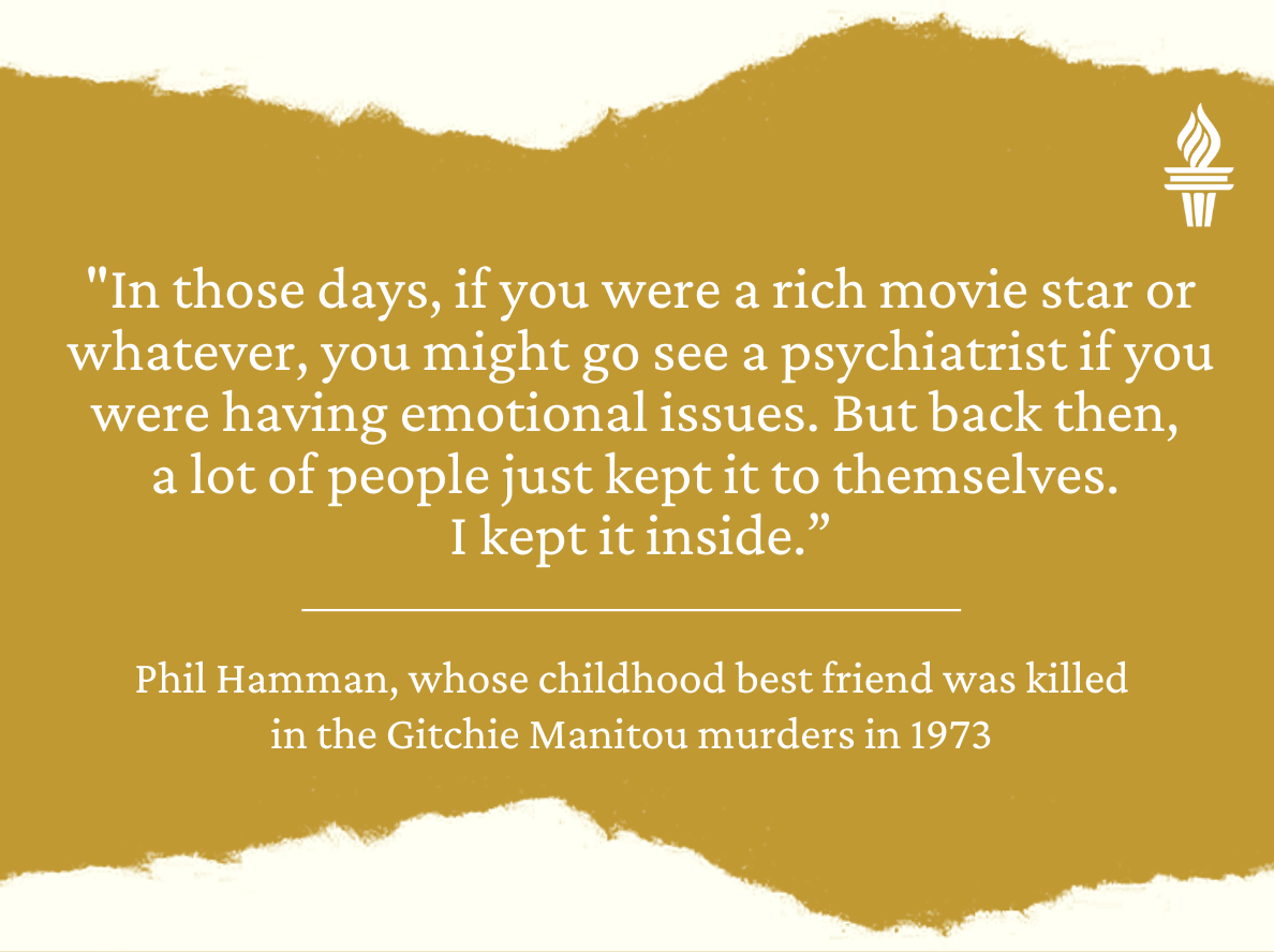 Gitchie Manitou Murders: Responding To Trauma 50 Years Later