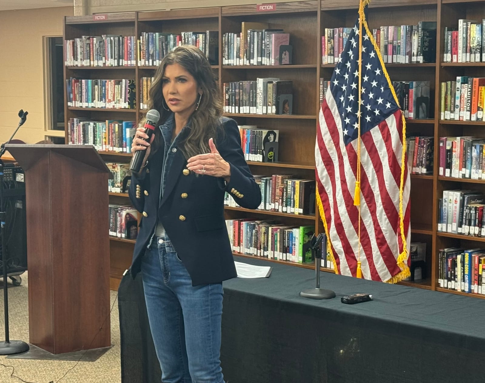 Who leads South Dakota if Noem runs for vice president? 'I still get to be governor' she says.