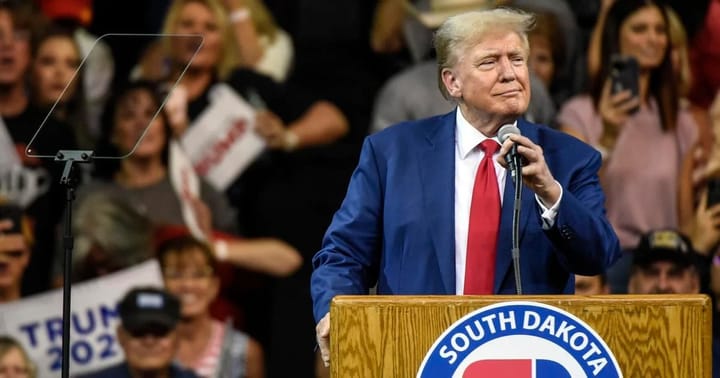 Poll: Trump has sizable lead in South Dakota but shy of 2016 and 2020 numbers